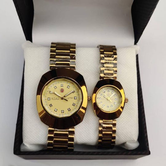 RADO Style 2pcs Couple Watches Water Resistant