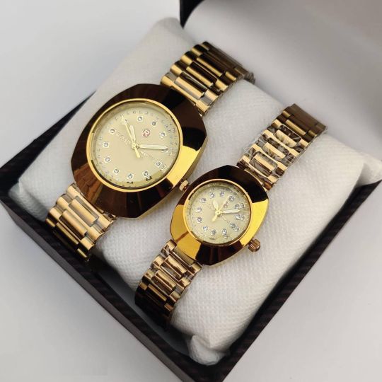 RADO Style 2pcs Couple Watches Water Resistant